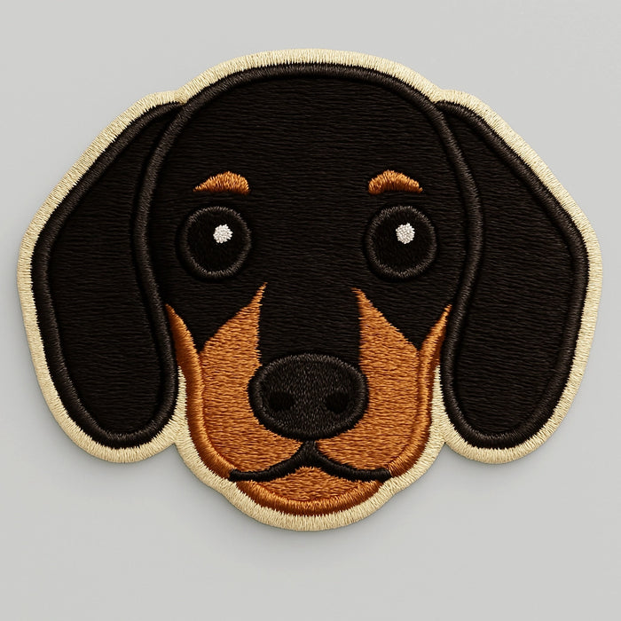 Nooee Pet Dog Gift, Peel & Stick Embroidered Dog Breed Patches