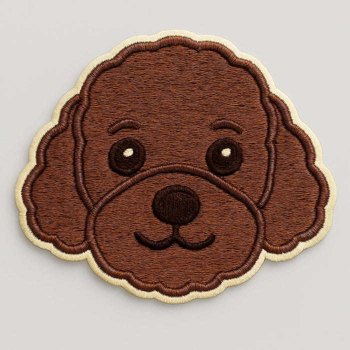 Nooee Pet Dog Gift, Peel & Stick Embroidered Dog Breed Patches