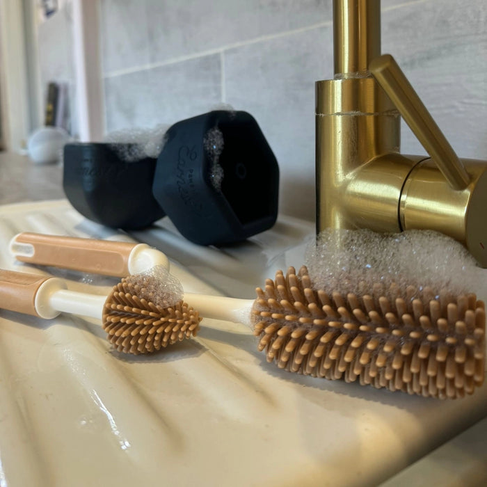 Paws in Earnest Dog Bowl & Treat Dispenser Cleaning Brush Set