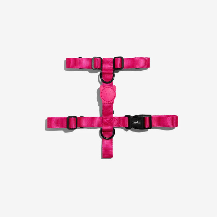 Zee.Dog Pink LED H-Harness