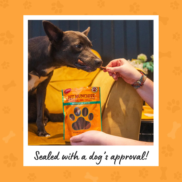 Pet Munchies Beef Liver Sticks - 90g
