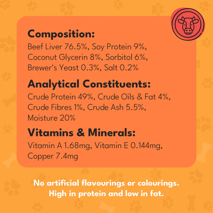 Pet Munchies Beef Liver Sticks - 90g