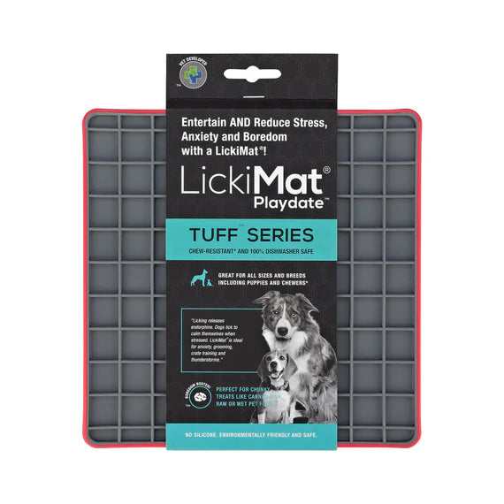 LickiMat Tuff Playdate Enrichment Lick Mat for Dogs