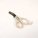 Pupwell nail clippers with beige ergonomic handles and dark metal blades, shown on a plain white background.