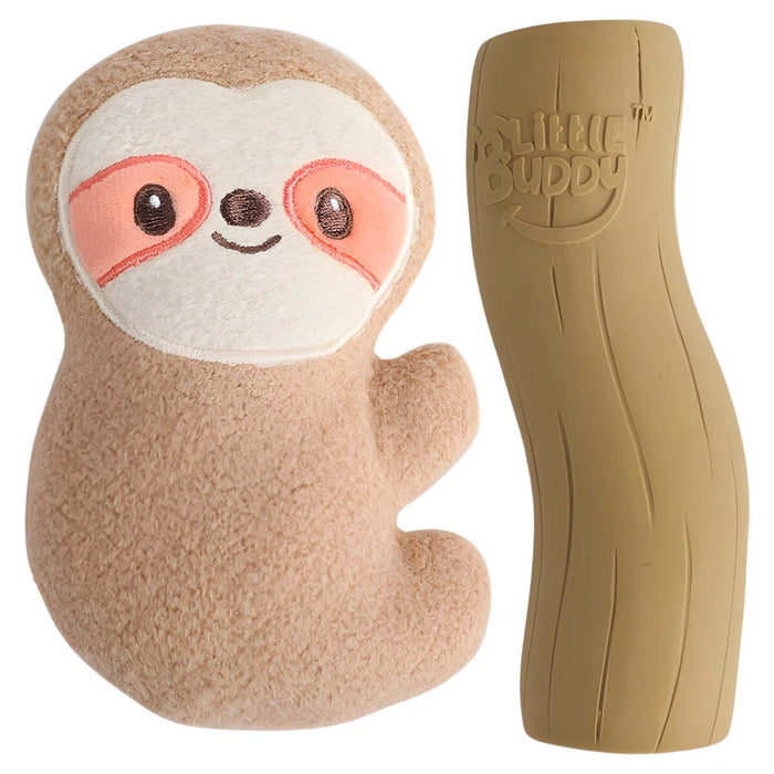 All For Paws Little Buddy Cuddle Sloth Puppy Gift Toys - 2pk