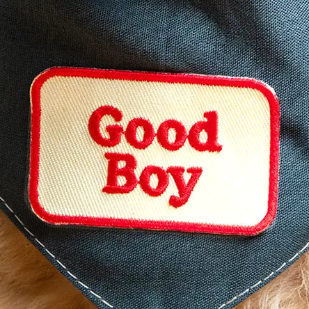 Scout's Honour, Good Boy, Iron-On Patch for Pets