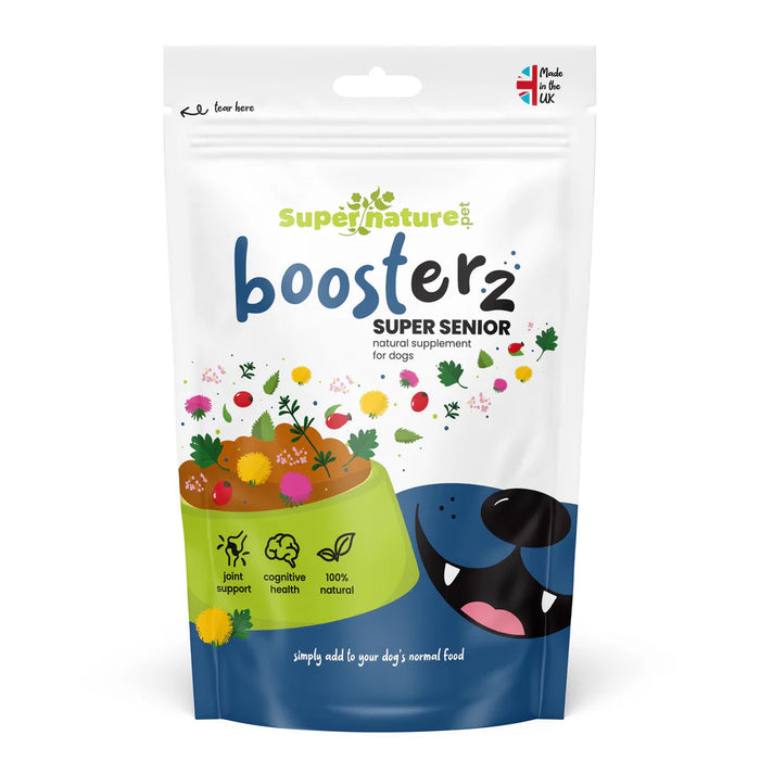 Boosterz Super Senior, 100% Natural Supplement for Dogs - 125g