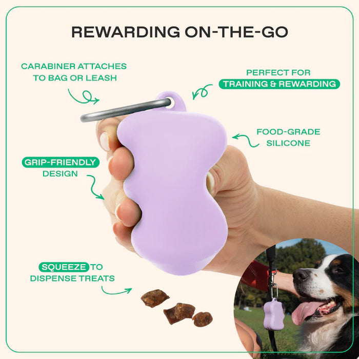 Springland Silicone Dog Treat Dispenser Pouch