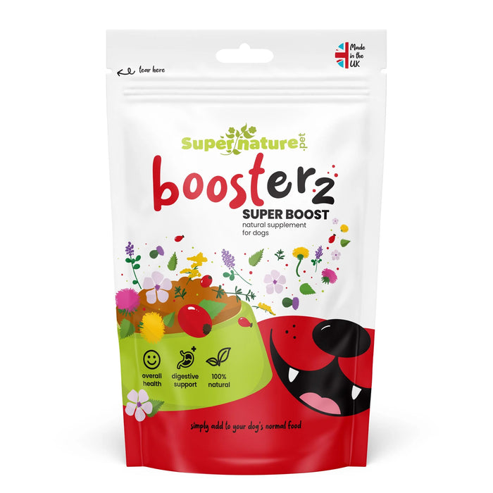 Boosterz Super Boost, 100% Natural Supplement for Dogs - 125g