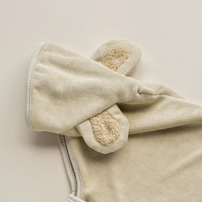 Teddy Dog Drying Robe - Cream