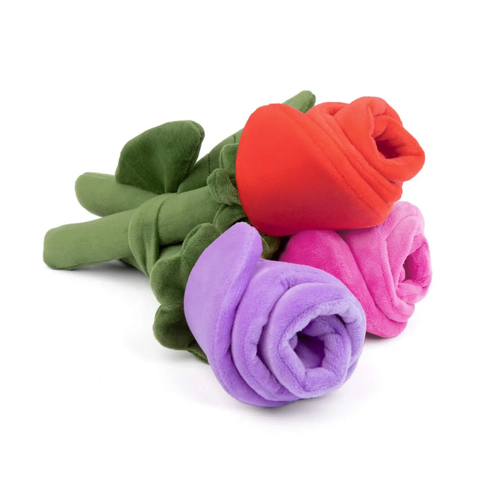 The Foggy Dog Bouquet of Roses Valentine's Day Dog Toy