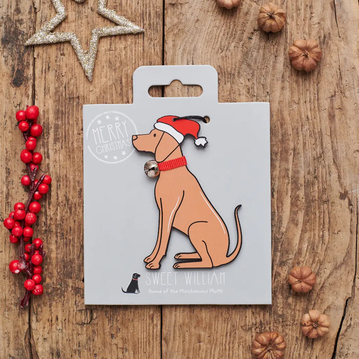 Christmas Tree Dog Decoration, Visla