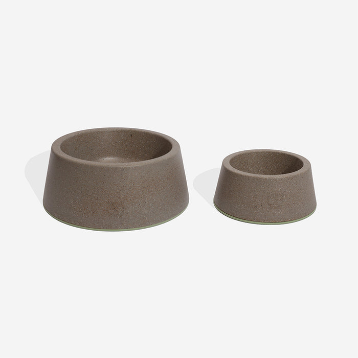 Zee.Dog Naturals Nuts Husks Melamine Dog Bowl