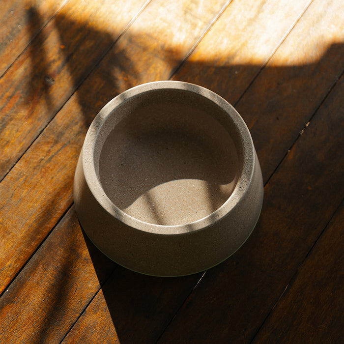 Zee.Dog Naturals Nuts Husks Melamine Dog Bowl