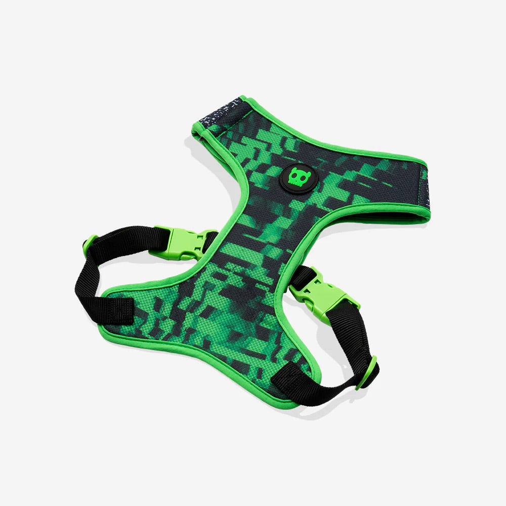 Zee.Dog Glitch Adjustable Air Mesh Harness for Dogs - Error #410 ...