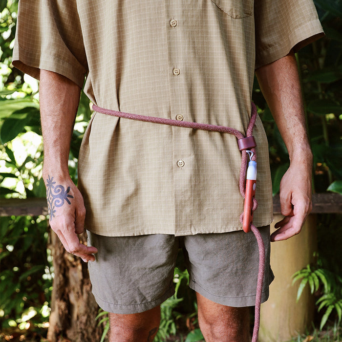 Zee.Dog Naturals Hands-Free Dog Lead - Cocoa