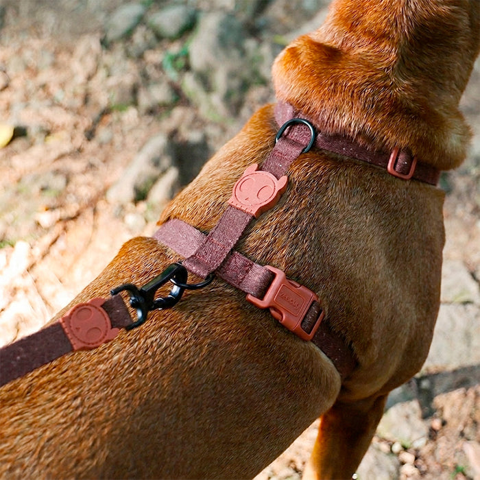 Zee.Dog Naturals Cocoa H Dog Harness