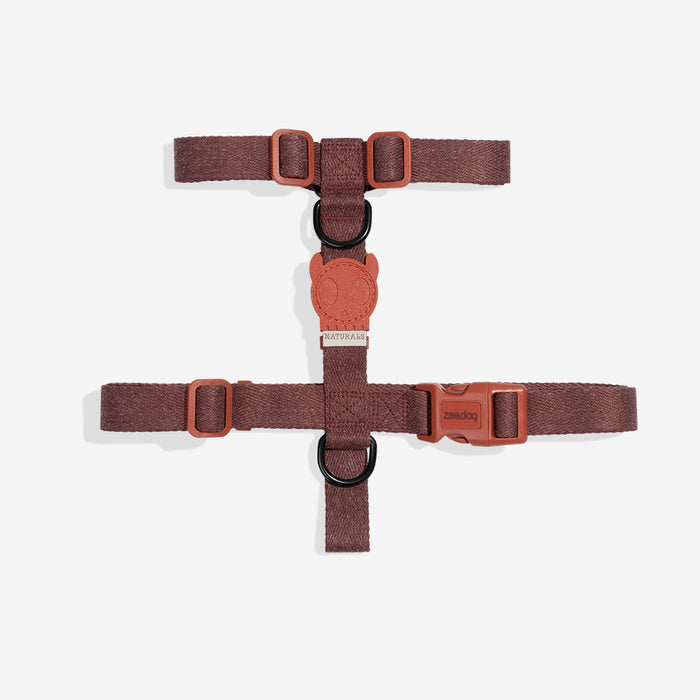 Zee.Dog Naturals Cocoa H Dog Harness