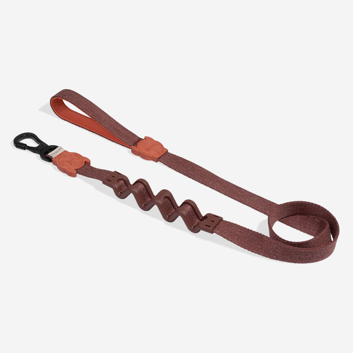 Zee.Dog Naturals Ruff Leash Anti Pull Dog Lead - Cocoa