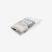 White packaging with white material on a white background