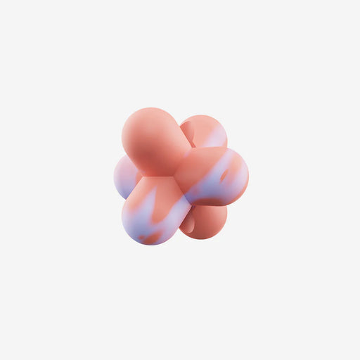 abstract rubber pinz on a white background