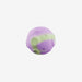 Purple and green pinz on a white background