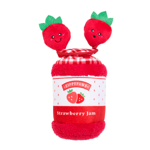 ZippyPaws Bungee Burrow - Strawberry Jam