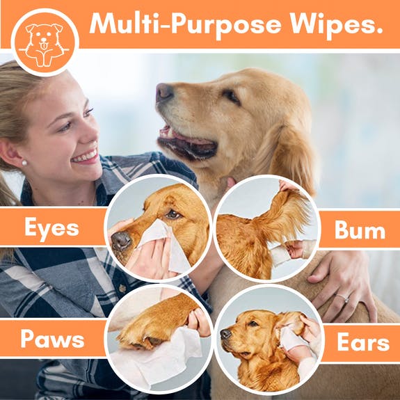Biodegradable Multi-Purpose Dog Wipes