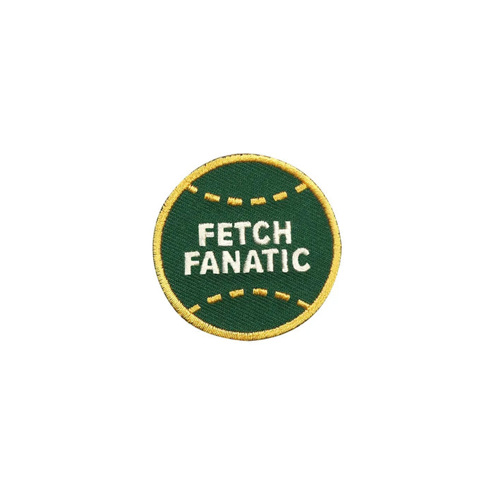 Scout's Honour, Fetch Fanatic, Iron-On Patch for Pets