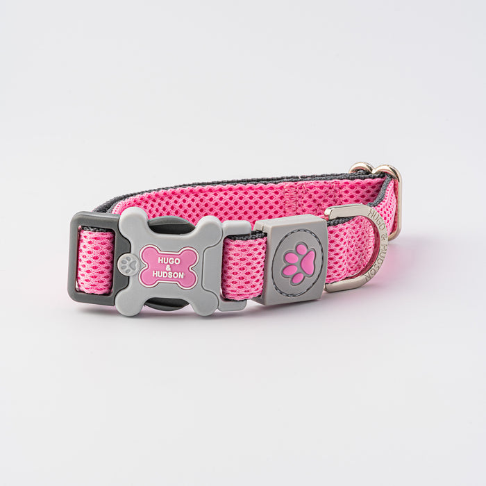 Pink Mesh Collar for Dogs