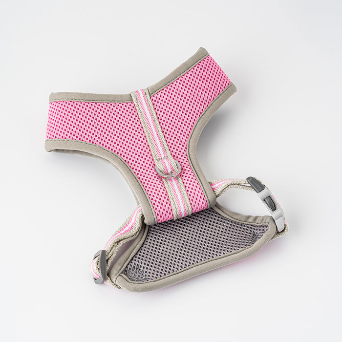 Pink Mesh Harness for Dogs