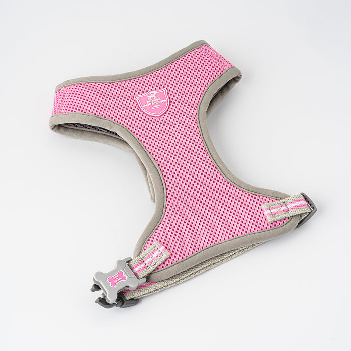 Pink Mesh Harness for Dogs