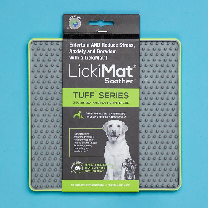 LickiMat Tuff Soother Enrichment Lick Mat for Dogs - 4 Colours