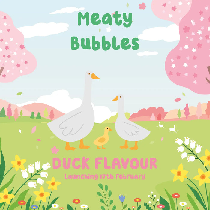 Duck Flavour Easter Special Dog-Safe Bubbles