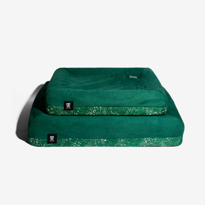 Green/Green Dog Bed Cover
