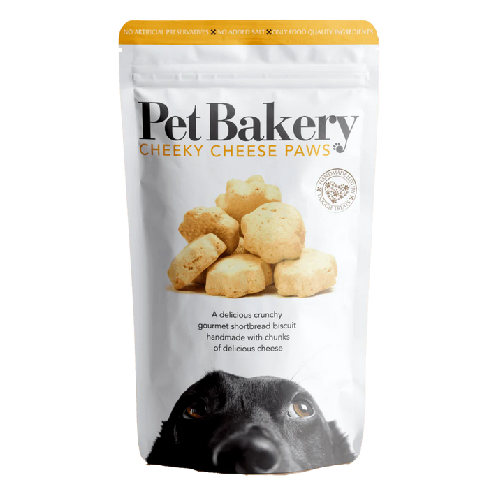 Pet Bakery Cheeky Cheese Paws Dog Treats 190g