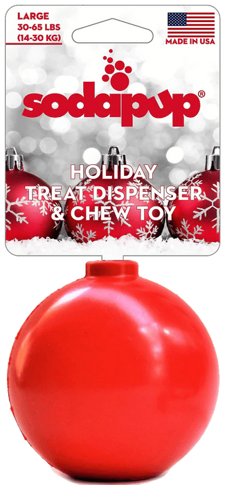 Christmas Enrichment Toy for Dogs: Christmas Ornament Tree Treat Dispenser