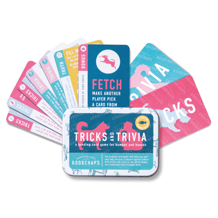 Tricks and Trivia card game for Dogs